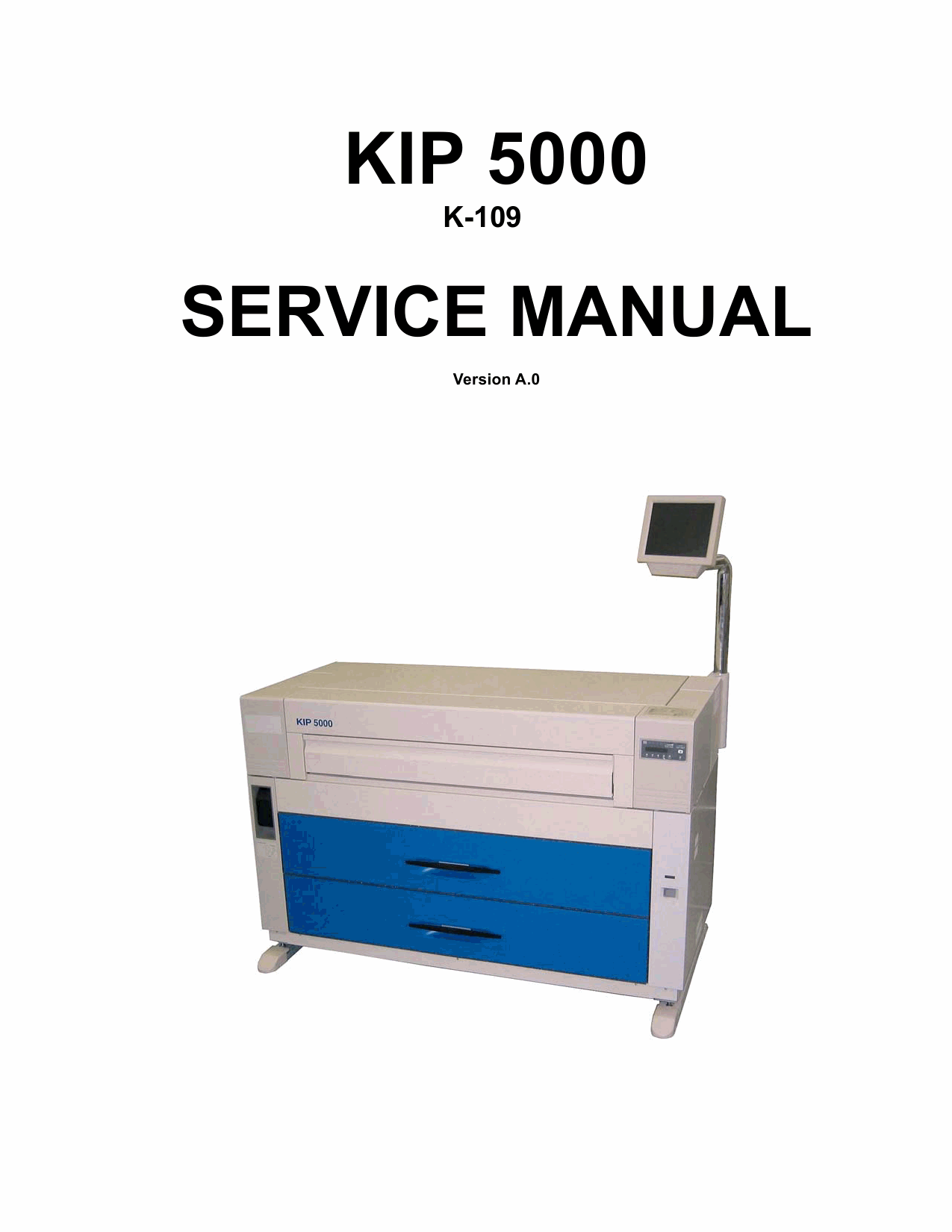 KIP 5000 K-109 Service Manual-1